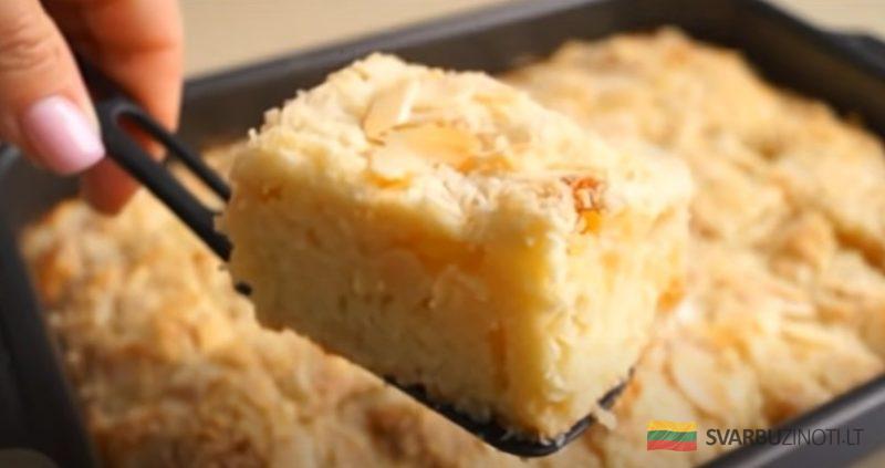 Намного вкуснее торта. Бесподобный пирог с яблоками: готовить проще, чем шарлотку