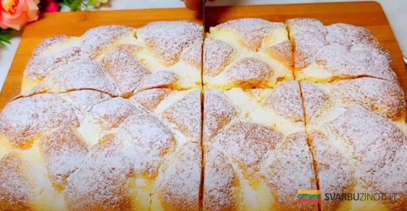 Готовлю за час до прихода гостей. Самый быстрый творожный пирог: рецепт на каждый день