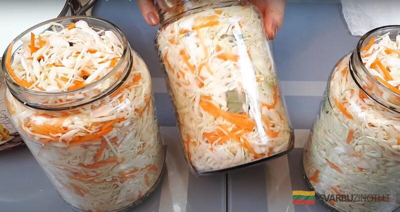 Квашеная капуста быстрого приготовления. Так готовлю уже 30 лет: вкусно и просто