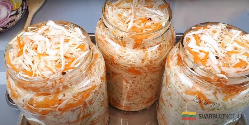 Квашеная капуста быстрого приготовления. Так готовлю уже 30 лет: вкусно и просто