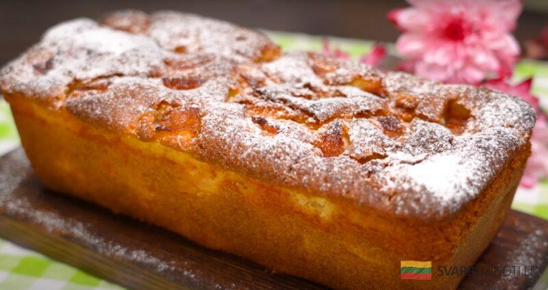 Готовьте сразу 2 порции. Самый вкусный яблочный кекс: только остыл, съели все до крошки