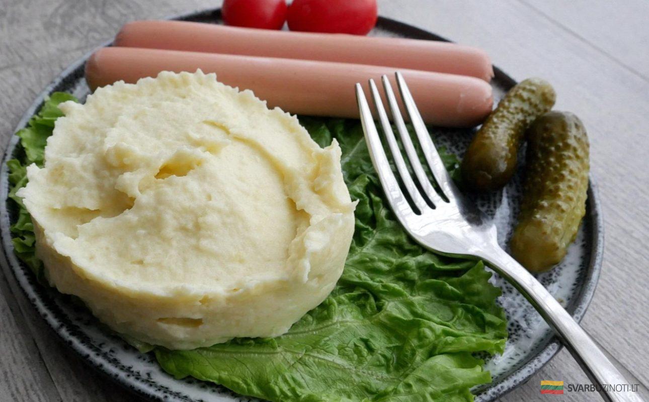 Kaip paprastą bulvių košę paversti restorano patiekalu. Dabar jas ...