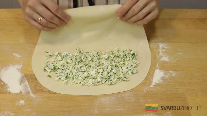 Кутабы с сыром и зеленью. Простой и быстрый перекус или ужин