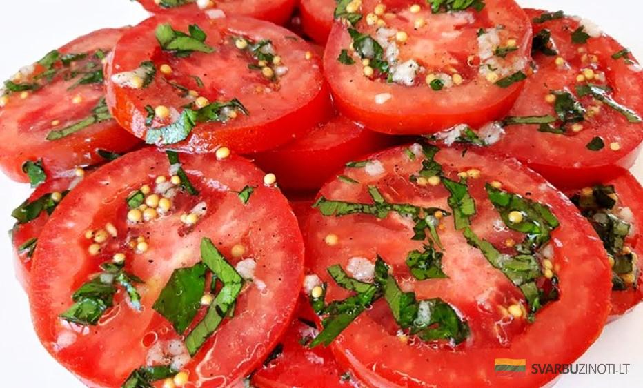 Маринованные помидоры. Вкуснейшая закуска за 10 минут
