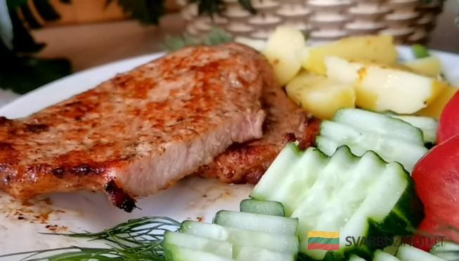 Мясо вкуснее, чем в любом ресторане (а делать 5 минут) - едим несколько дней всегда свежее, только меняю гарниры
