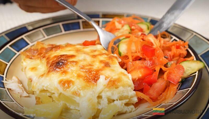 Научил корейский повар. Беру 8 картофелин и куриное филе: весь подъезд выпрашивал рецепт