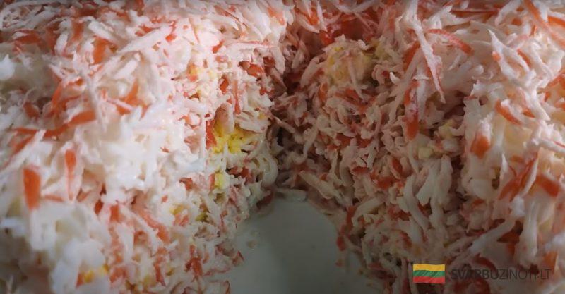 Новогодний салат "Нежность". Всего 4 продукта в составе: вкусно и просто за считанные минуты