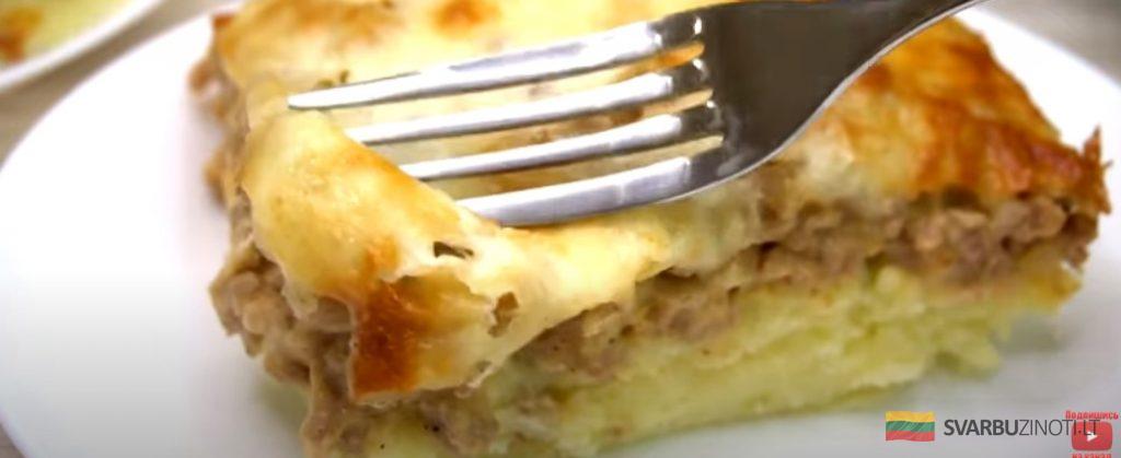 Просто, но родные  обожают. Есть картофель и немного фарша, тогда вам сюда