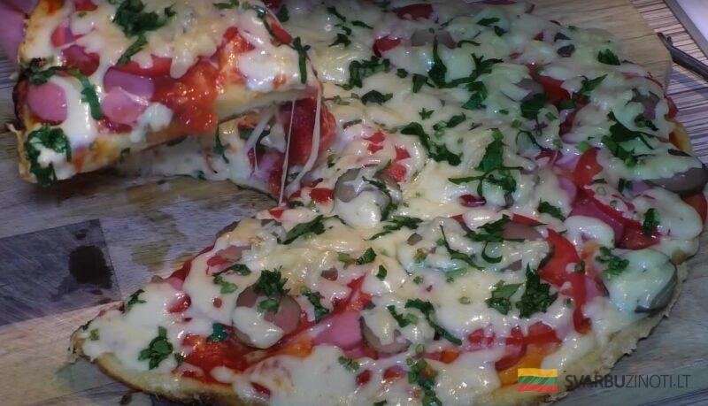 Пицца на сковороде за 5 минут. Вкусно и просто: рецепт "на все случаи жизни"