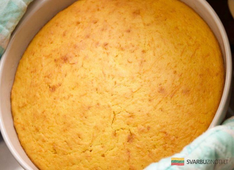 Рецепт готовила много раз. Вкуснейший манник с тыквой: воздушный, никогда не опадает