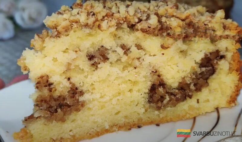 Привезла рецепт из Италии. Пирог за 15 минут - это так вкусно