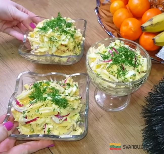 Такие салаты готовлю на Новый год! 3 рецепта из самых простых продуктов