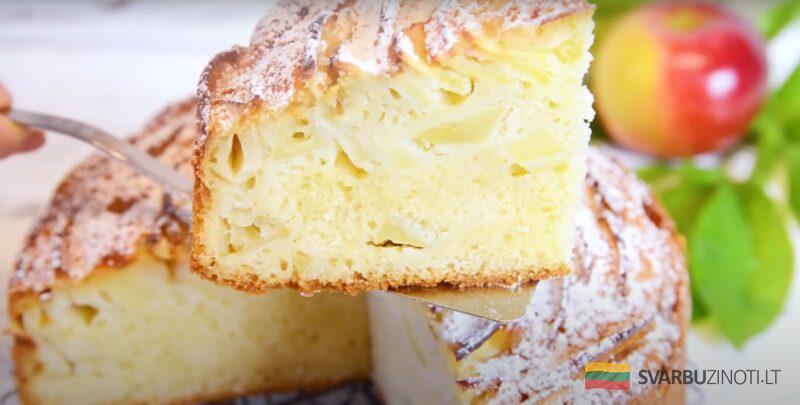 Этот яблочный пирог меня покорил. Простой рецепт: вкусный и полезный