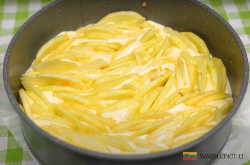 Самый вкусный пирог с яблоками. Идеальная "Шарлотка" - просто тает во рту