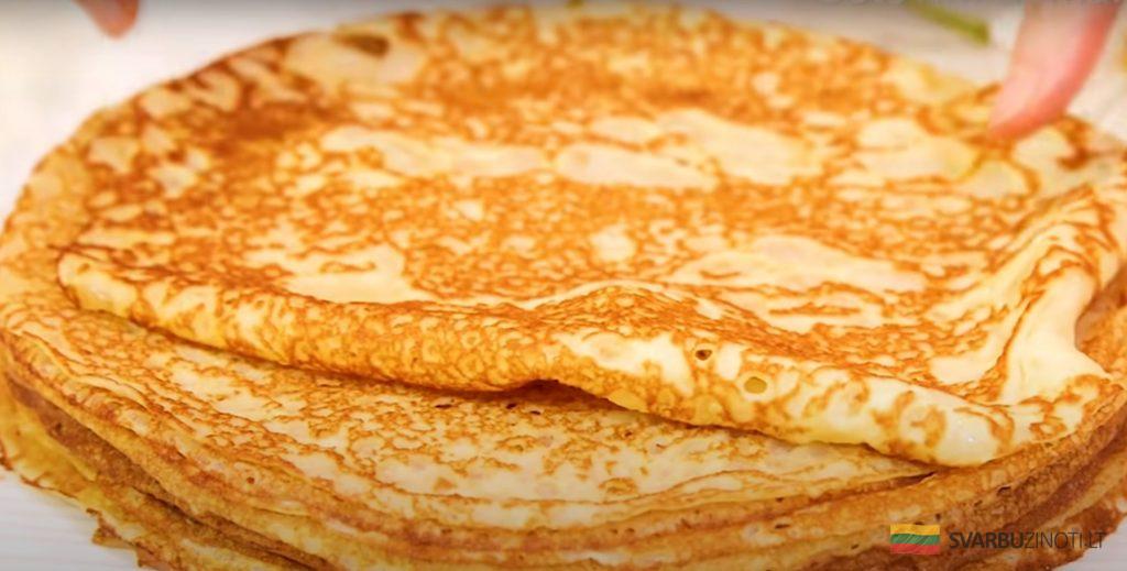 Секреты бабушкиных вкусных блинов на Масленицу. Блины «3 стакана»