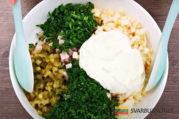 Быстро, вкусно и без хлопот. Салат "Немецкий" с селёдкой