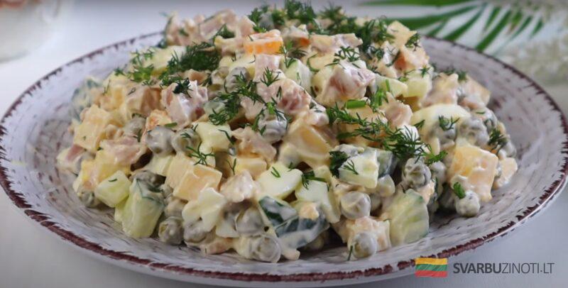 Ну очень быстрый! Салат "Турин" - вкусный и нежный: готовлю за10 минут