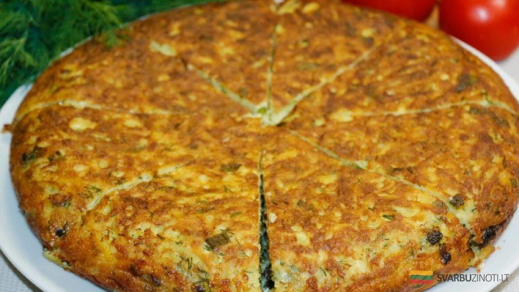 Вкуснятина из капусты за 5 минут. Всего 3 продукта: капустный пирог на сковороде!