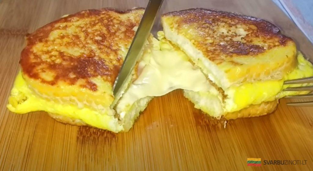Покорит любого – быстрый завтрак. Очень простой и вкусный рецепт!