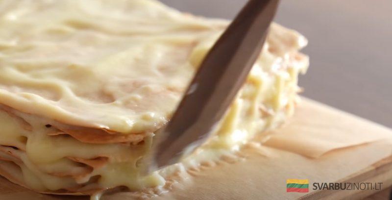 Наполеон за 15 минут. Домашний и простой: вкусный торт из лаваша