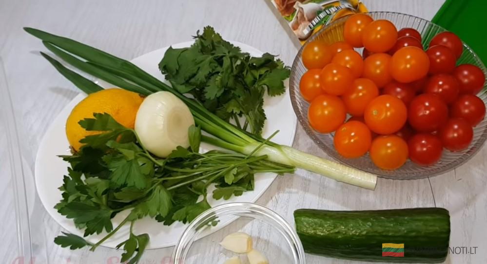 Улетная закуска салат из помидор, которую можно готовить круглый год