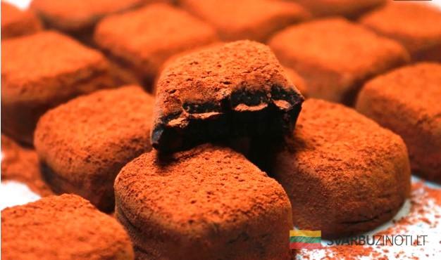 Готовлю вкусные трюфели так! Смешиваю сгущенку и какао и убираю в холодильник