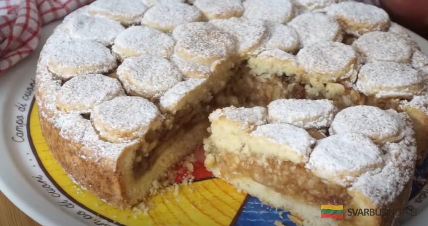 Берлинский яблочный пирог: с таким пирогом и торт не нужен. Вкусная сдоба к чаепитию