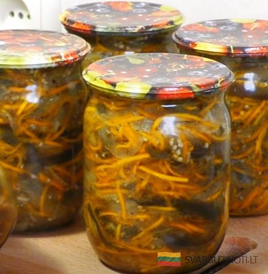 Перепробовала кучу рецептов, лучше этого не нашла. Баклажаны по-корейски, рецепт на зиму