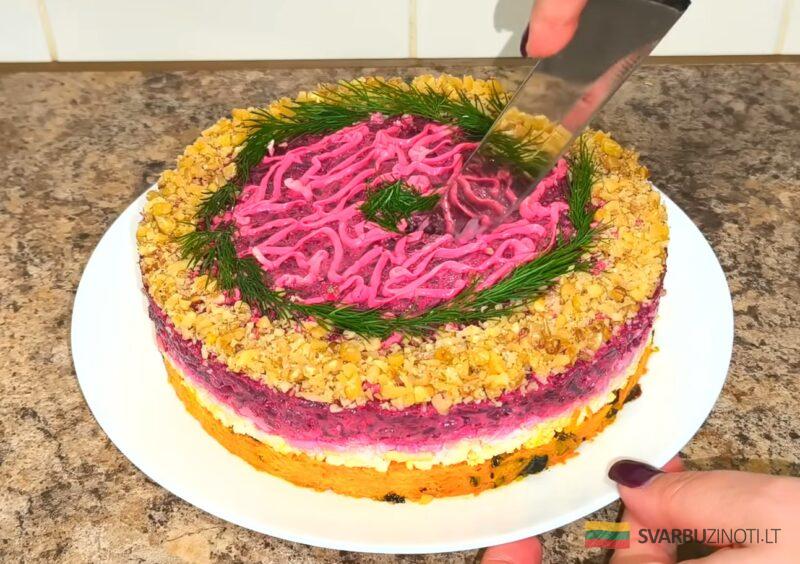 Салат «Диана» — нежный баланс, изысканный вкус и никакого майонезного перегруза. Готовьте — и удивляйте!