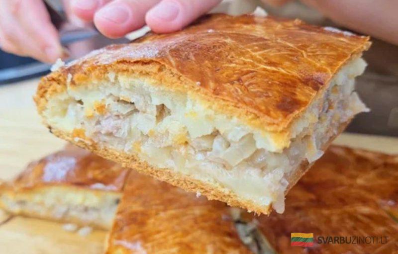 Пирог для большой компании. Самый сочный и вкусный их тех, что я пробовала