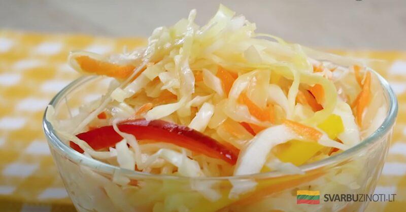 Если надоела квашеная капуста, то готовлю по этому рецепту. Самый вкусный салат на зиму