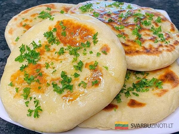 Нежный и пышный турецкий хлеб