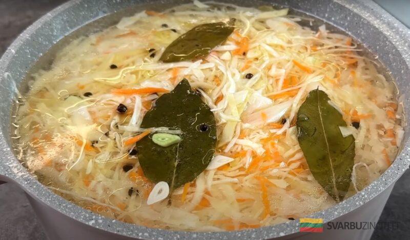 Рецепт вкусной маринованной капусты. Так готовит капусту моя мама