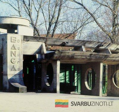 Gintauto Telksnio suprojektuotas „Bangos“ restoranas Palangoje