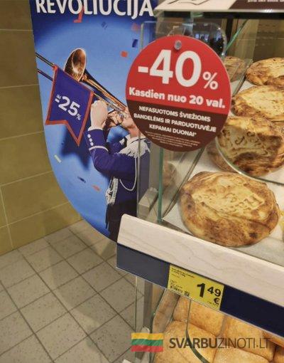 Nuolaida bandelėms