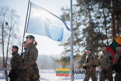 NATO Daugianacionalinės kovinės grupės integracijos ir vadovavimo Vokietijos 45-ajai brigadai „Lietuva“ perdavimo ceremonija