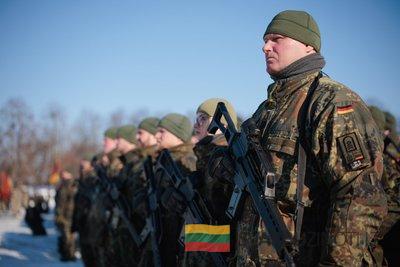 NATO Daugianacionalinės kovinės grupės integracijos ir vadovavimo Vokietijos 45-ajai brigadai „Lietuva“ perdavimo ceremonija