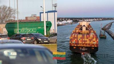 Baltarusiškų trąšų tranzitas per Lietuvą