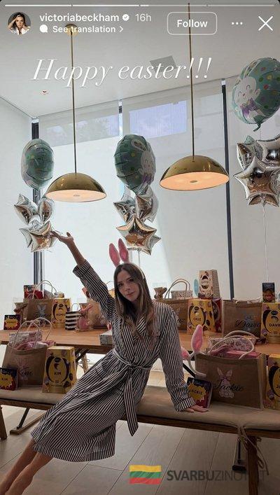 Victoria Beckham įrašas