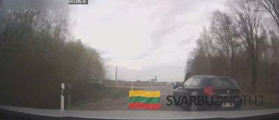 Girto BMW vairuotojo gaudynės