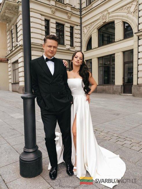 Ineta Puzaraitė-Žvagulienė su vyru Ąžuolu Žvaguliu