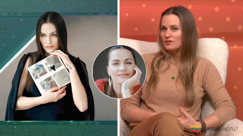 Jurga Šeduikytė apie tėvo mirtį: „man žymiai įdomiau kurti iš to neatsiminimo“ (tv3.lt koliažas)