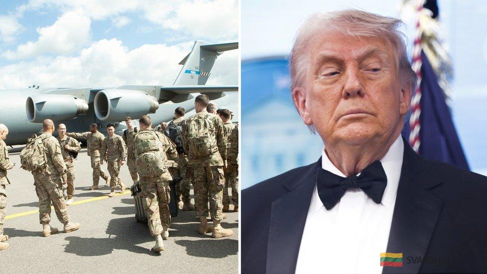 Trumpas žada daugiau karių Lenkijai: ką tai reiškia Lietuvos saugumui? (tv3.lt koliažas)
