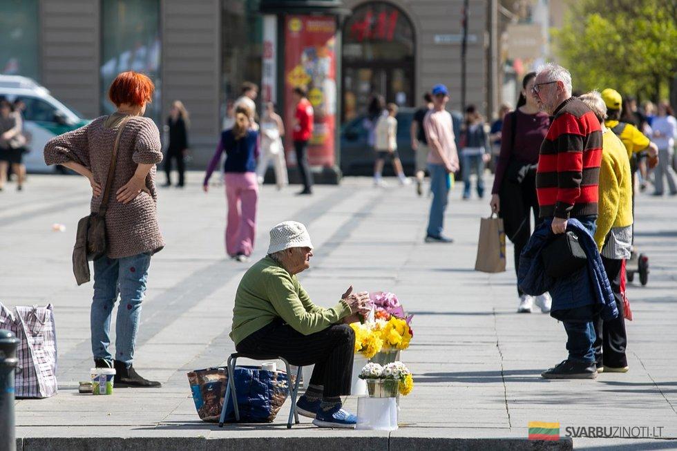 Pavasaris sostinėje (O. Gurevičiaus/ELTA) (nuotr. Elta)
