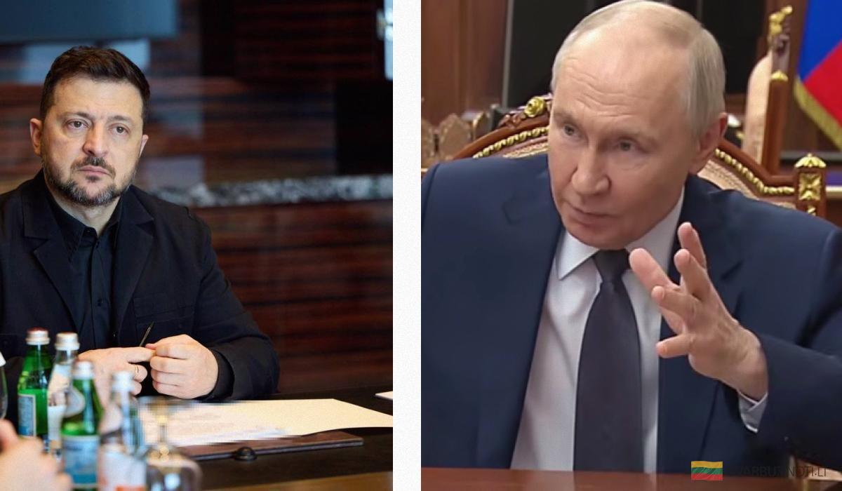 Zelenskis: Putinas neturi pranašumo, Ukraina stiprėja tiek kare, tiek diplomatijoje