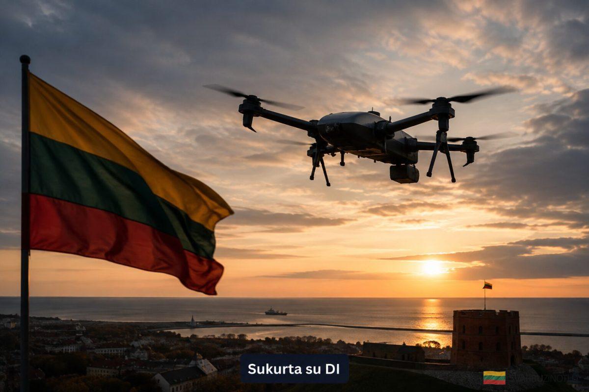 Lietuvos žvalgyba įspėja apie galimas Rusijos atakas Baltijos šalyse pasitelkiant ukrainietiškus dronus