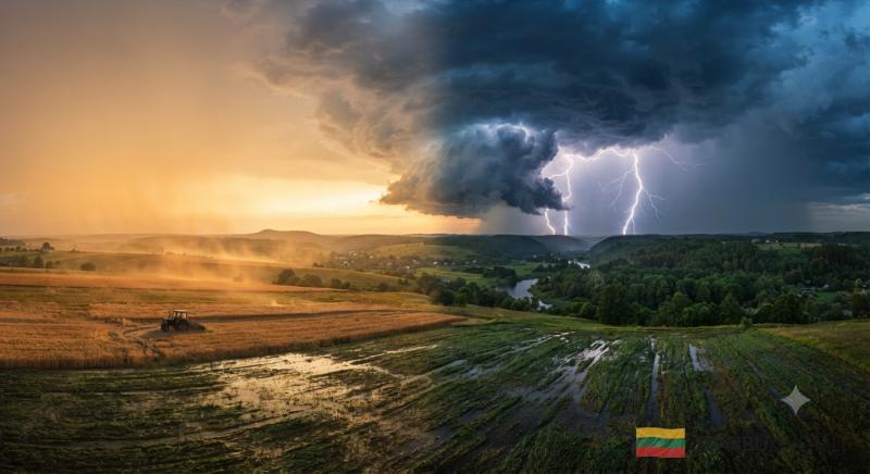 Rytų Europą pasieks audringi orai, Vakarų Europoje – ekstremalus karštis