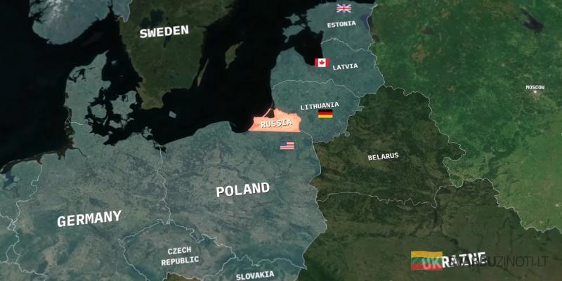 NATO žvalgybinis orlaivis „Bombardier Challenger 650 Artemis II“ antrą dieną stebi Kaliningrado sritį