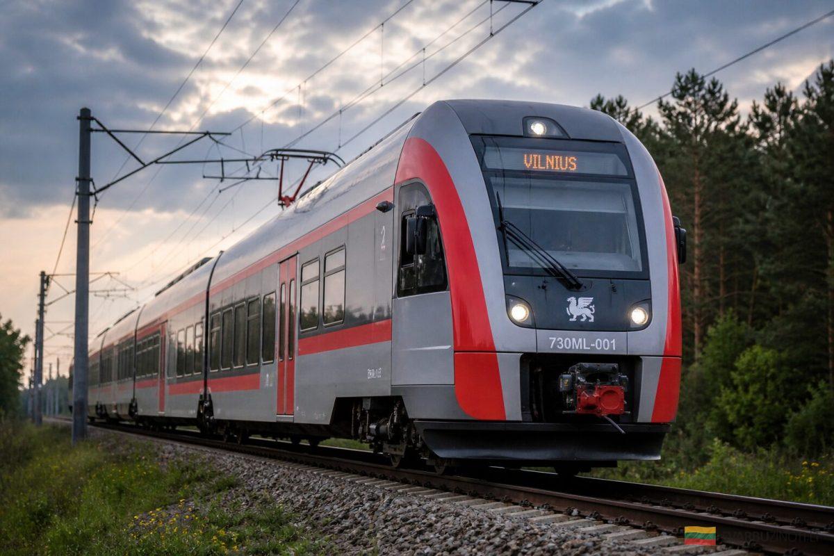 Rudenį Lietuvos geležinkeliuose startuos modernūs „Stadler Flirt“ traukiniai