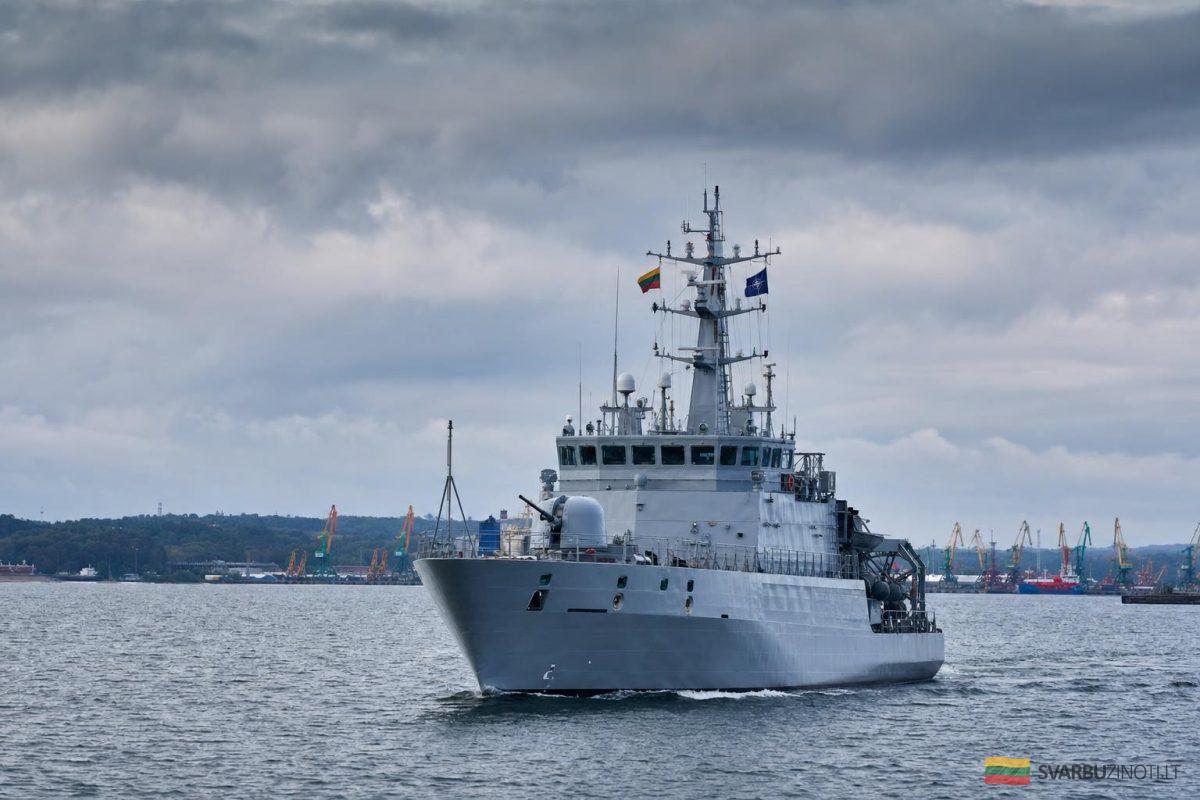 Lietuva perėmė NATO sargybą Baltijos jūroje